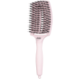 Щетка для волос Olivia Garden Fingerbrush Care Iconic Boar&Nylon Pastel Pink Large (ID2270)