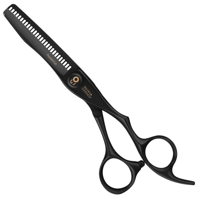 Ножницы для стрижки филировлчные PowerCut Matt Black 628 (ID1669) от компании ИРИС