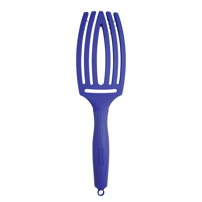 Щетка Olivia Garden Fingerbrush Care Iconic Boar&Nylon Blue Jeans - Лимитированная серия On the road again от компании ИРИС