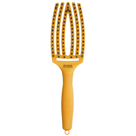 Щетка Fingerbrush Care Iconic Boar&Nylon Yellow Sunshine
