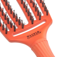 Щітка Olivia Garden Fingerbrush Care Iconic Boar&Nylon Orange Dream