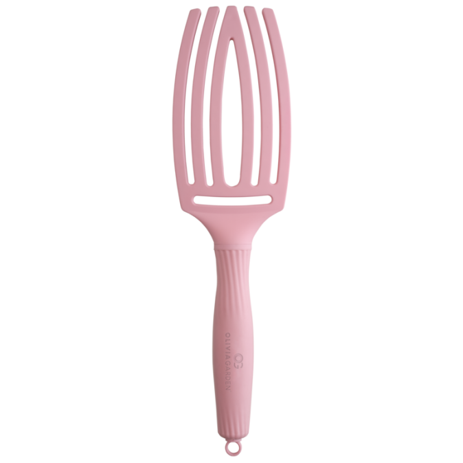 Щітка для волосся FINGERBRUSH Boar&Nylon ThinkPink 2024 Soft Pink ID1845 