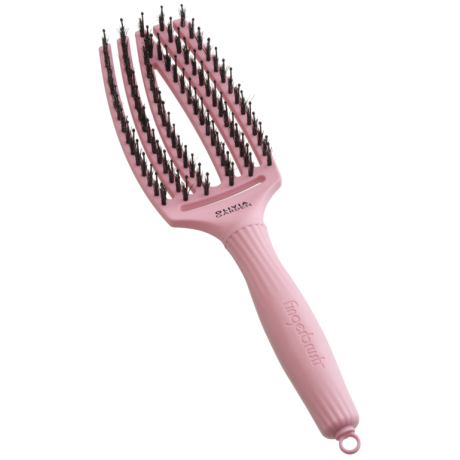Щітка для волосся FINGERBRUSH Boar&Nylon ThinkPink 2024 Soft Pink ID1845