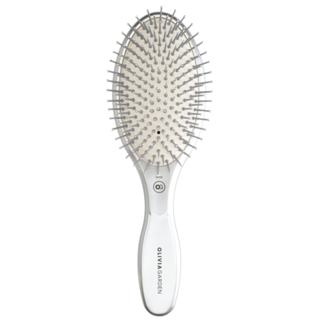 Щiтка EXPERT CARE OVAL Nylon Bristles Silver (масажна)