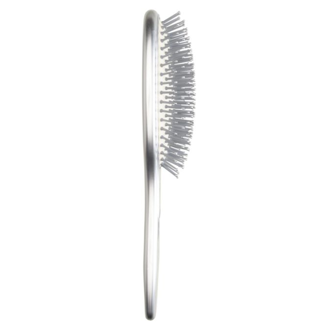 Щiтка EXPERT CARE OVAL Nylon Bristles Silver (масажна) 