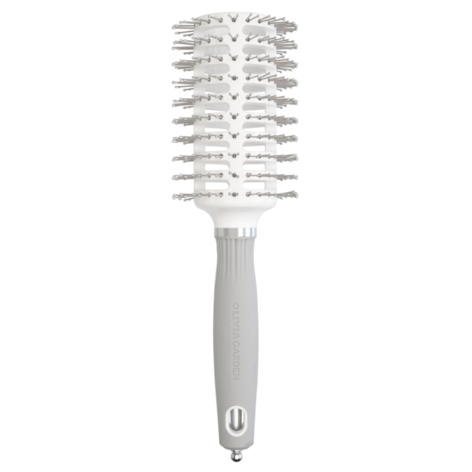 Брашенг Пластикова Тунельна EXPERT BLOWOUT VENT Double Bristles White&Grey 45 
