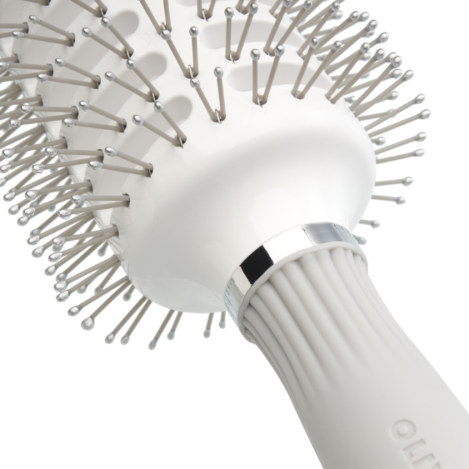 Брашенг Пластикова Тунельна EXPERT BLOWOUT VENT Double Bristles White&Grey 45 