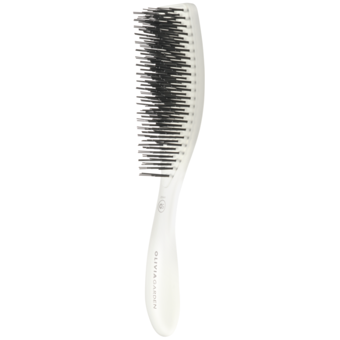 Щітка для укладання Olivia Garden Essential Style Wet Fine Hair Bristles Ice White (ID2085) 