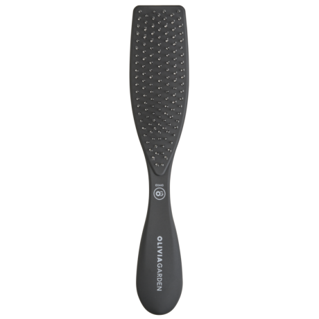 Щітка для волосся Olivia Garden ESSENTIAL STYLE WET Thick Hair Memory Flex Bristles Matt Black (ID2087) 