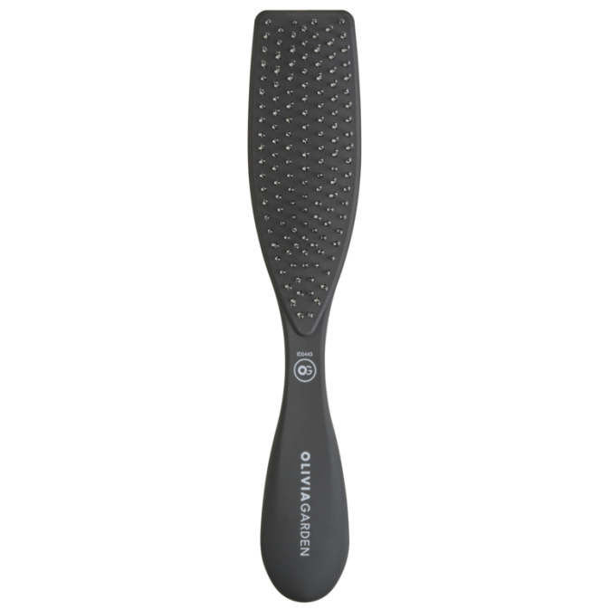 Щетка для волос Olivia Garden ESSENTIAL STYLE WET Thick Hair Memory Flex Bristles Matt Black (ID2087) от компании ИРИС