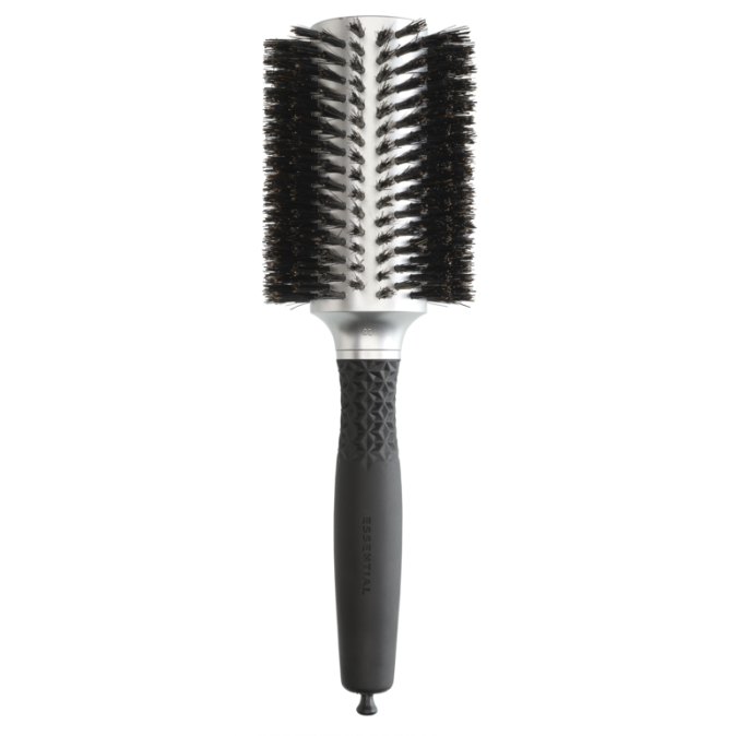 Брашинг Olivia Garden Essential Blowout Soft Boar Bristles Silver 40 мм (ID2113) от компании ИРИС