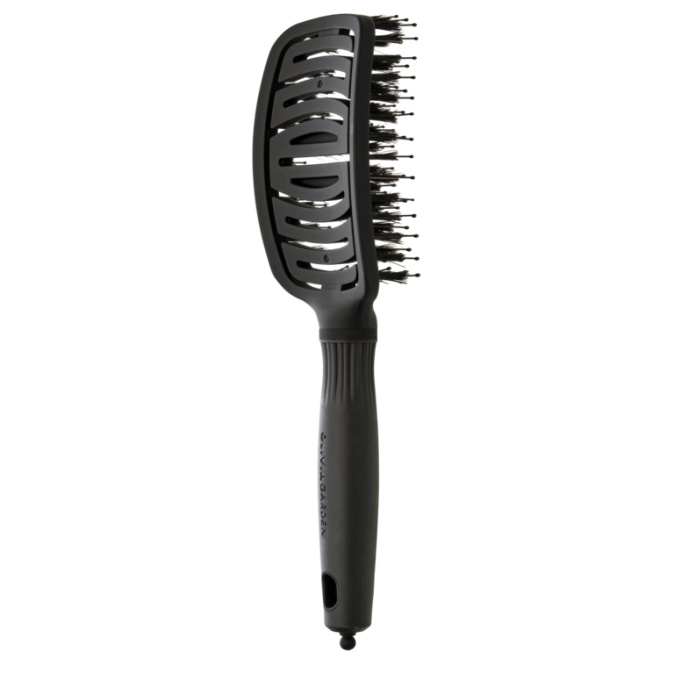 Масажна щітка Olivia Garden Expert Care Flex Boar & Nylon Bristles Black Label (ID2132) 