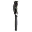Масажна щітка Olivia Garden Expert Care Flex Boar & Nylon Bristles Black Label (ID2132)