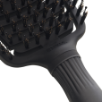 Масажна щітка Olivia Garden Expert Care Flex Boar & Nylon Bristles Black Label (ID2132)