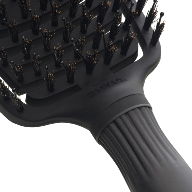Масажна щітка Olivia Garden Expert Care Flex Boar & Nylon Bristles Black Label (ID2132) 