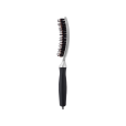 Щітка для укладання Olivia Garden FingerBrush Trinity Silver (ID1690)