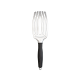 Щітка для укладання Olivia Garden FingerBrush Trinity Silver (ID1690)