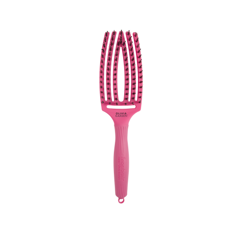 Щітка для укладання Olivia Garden Finger Brush Combo Medium Hot Pink (ID1200)