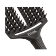 Щітка для волосся Olivia Garden Fingerbrush Combo Large Full Black (ID1731)