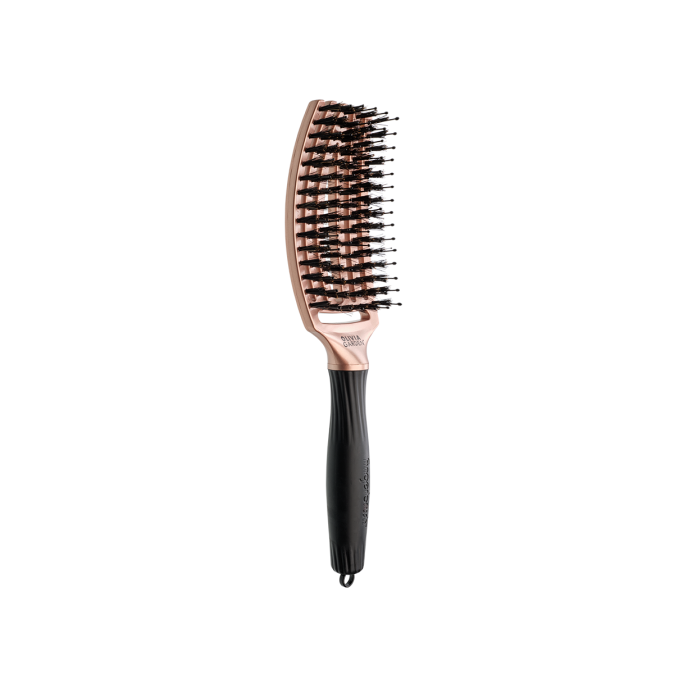 Щітка для укладання Olivia Garden FingerBrush Trinity Bronze (ID1689) 