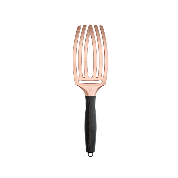 Щітка для укладання Olivia Garden FingerBrush Trinity Bronze (ID1689) 