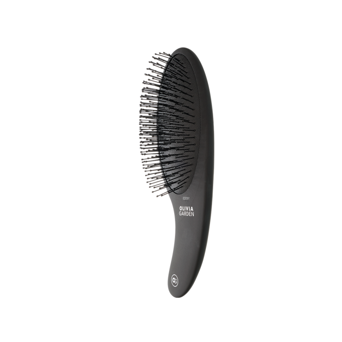 Щітка для волосся Olivia Garden Expert Curve Nylon Bristles Matt Black (ID2091) 