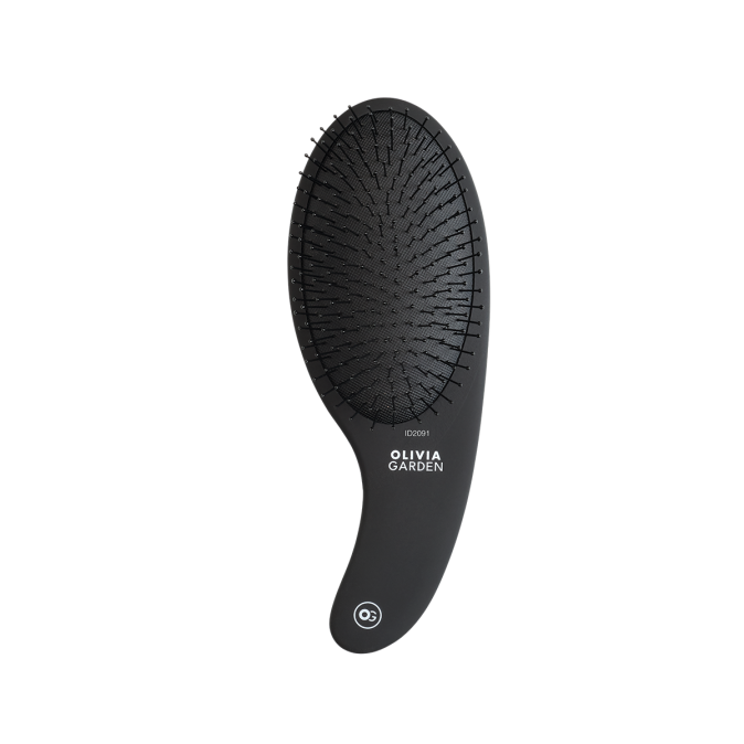 Щітка для волосся Olivia Garden Expert Curve Nylon Bristles Matt Black (ID2091) 