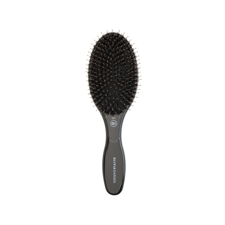Масажна щітка Olivia Garden Expert Care Oval Boar & Nylon Bristles Black (ID2033)