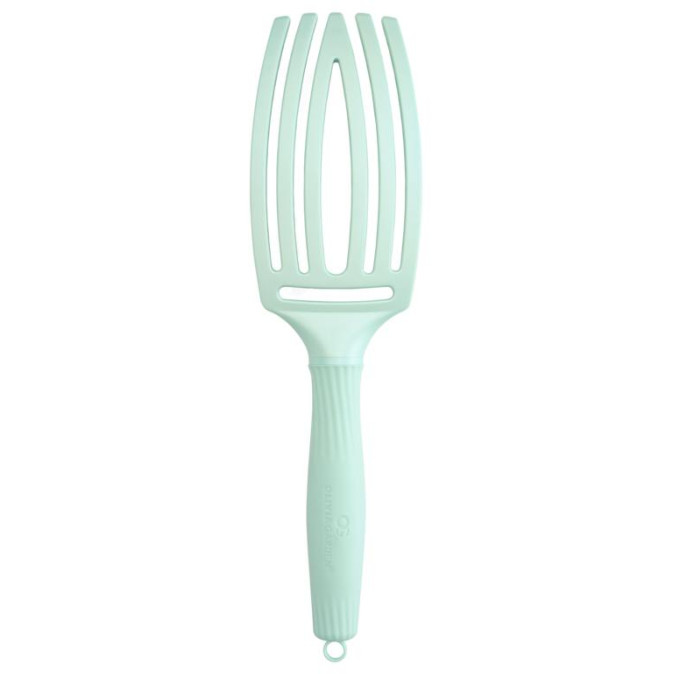 Olivia Garden Fingerbrush Iconic Boar & Nylon Arctic Teal ID1862 