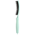 Olivia Garden Fingerbrush Iconic Boar & Nylon Arctic Teal ID1862