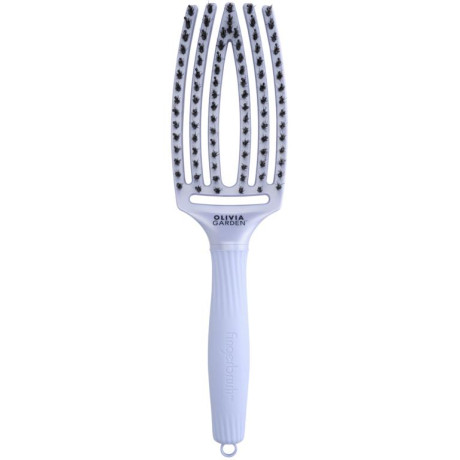 Olivia Garden Fingerbrush Care Iconic Boar & Nylon Polar Blue ID1865
