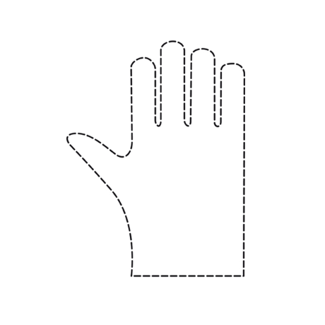 Перчатки Comair одноразовые дамские, 100 шт, рельефные (3011610)