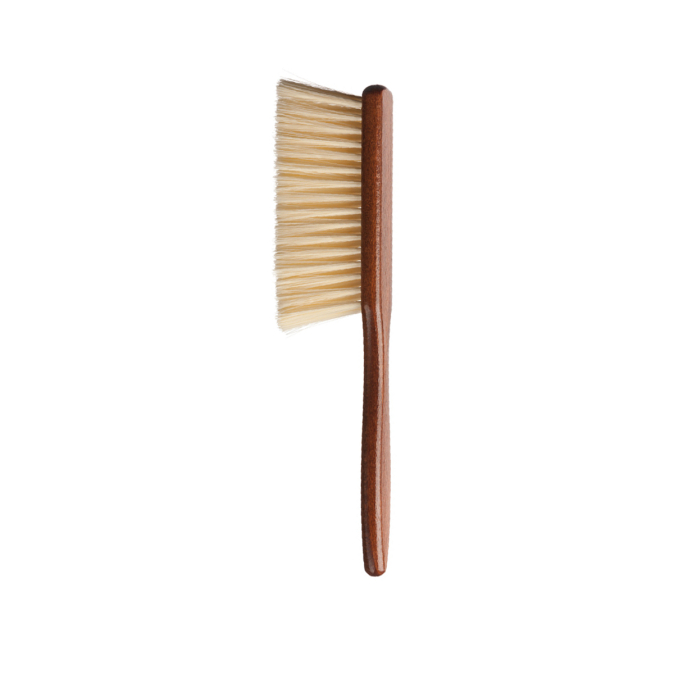 Щетка Eurostil BARBER для сметания волос деревянная ручка (00595) от компании ИРИС