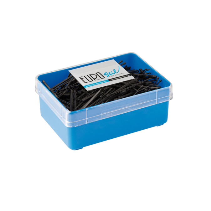Невидимки Eurostil черные 50 мм 300 шт (04522/50) от компании ИРИС