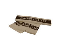 Barba Italiana рушник котоновий бежевий cotton towel for ritual 40x60
