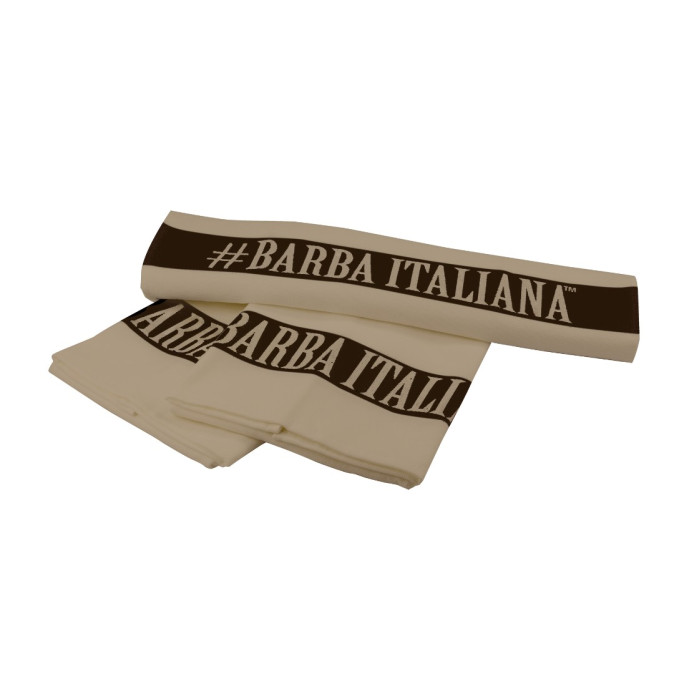 Barba Italiana полотенце котоновое бежевое cotton towel for ritual 40x60 от компании ИРИС