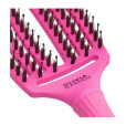 Щітка Olivia Garden fingerbrush boar&nylon thinkpink 2023 neon pink