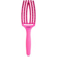 Щітка Olivia Garden fingerbrush boar&nylon thinkpink 2023 neon pink