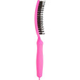 Щітка Olivia Garden fingerbrush boar&nylon thinkpink 2023 neon pink