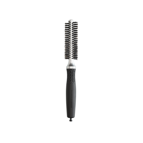Браш Olivia Garden ESSENTIAL BLOWOUT SOFT Boar Bristles Silver 10 (ID2110)