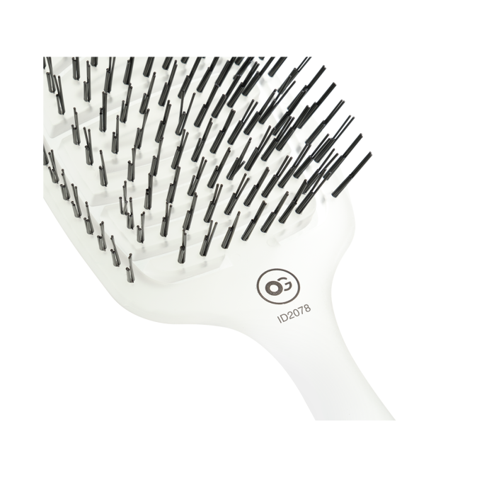 Щетка для волос Olivia Garden ESSENTIAL CARE FLEX Fine Hair Memory Flex Bristles Ice White (ID2078) от компании ИРИС