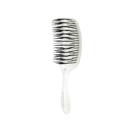 Щітка для волосся Olivia Garden ESSENTIAL CARE FLEX Fine Hair Memory Flex Bristles Ice White (ID2078)