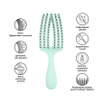 Щітка для волосся дитяча Olivia Garden Fingerbrush Сare Mini kids м'ятна