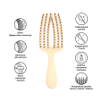 Щітка для волосся дитяча Olivia Garden Fingerbrush Сare Mini kids жовта