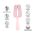 Щітка для волосся дитяча Olivia Garden Fingerbrush Сare Mini kids рожева