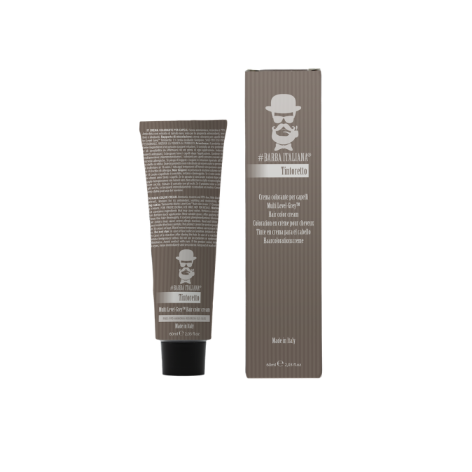 TINTORETTO Multi Level Grey Крем-фарба nr.9 #Barba Italiana, 60 мл от компании ИРИС