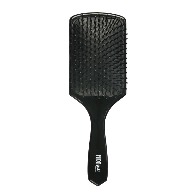 Щітка для волосся EUROSTIL Paddle Ball чорна (00755) Уцінка категорія 3 