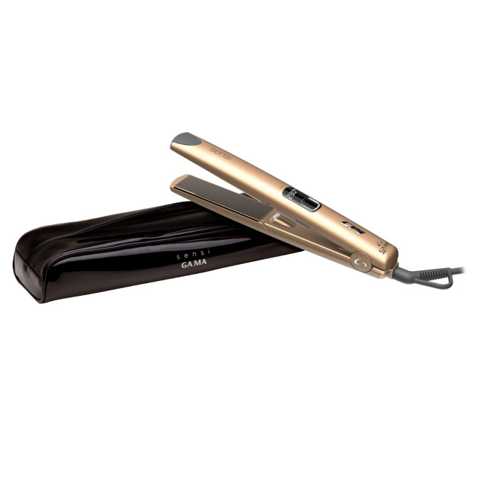 Щипці для випрямлення волосся GAMA CP1NOVA W&L 5D SENSI gold 30*110 мм (GI0320) Уцінка категорія 3 