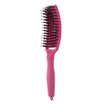 Професійна щітка для розплутування волосся Olivia Garden Fingerbrush Care Iconic Boar & Nylon Hot Pink M (арт. ID1200 / PR-FB1PC-BLUSH-HP)