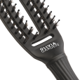 Професійна щітка для розплутування волосся Olivia Garden Fingerbrush Care Iconic Boar & Nylon Full Black S (арт. ID1730)